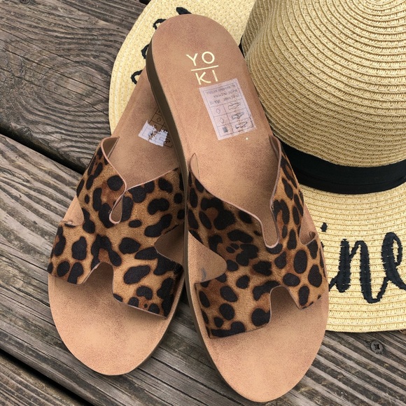 Sandals leopard print - Picture 7 of 8